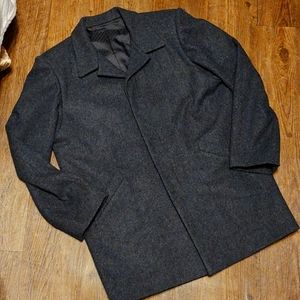 Men's classic wool overcoat